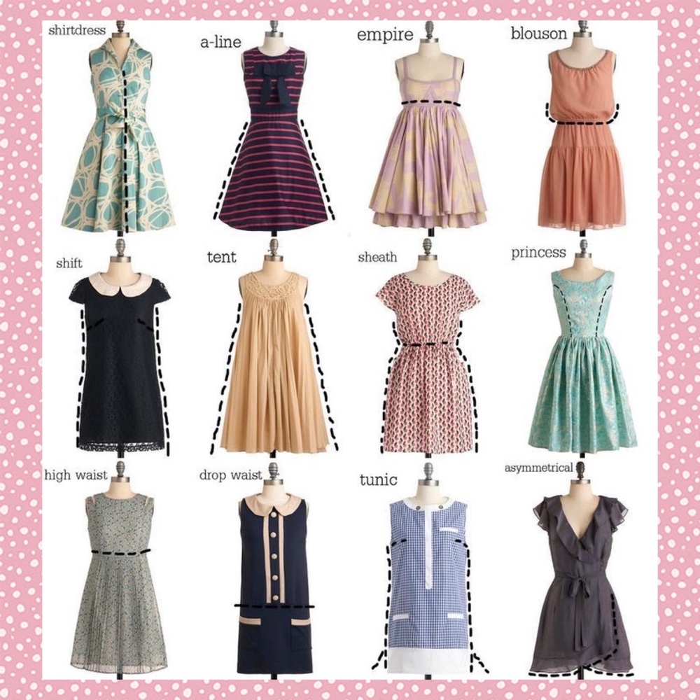 DRESS SILHOUETTES 101